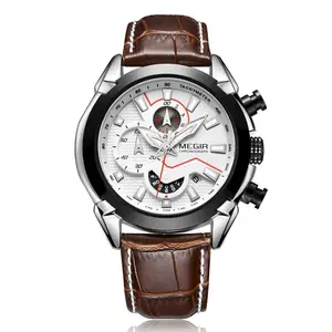 MEGIR 2065 Men Quartz Watch China Wholesale Supplier Brand Name Men Wrist Watches Made In China