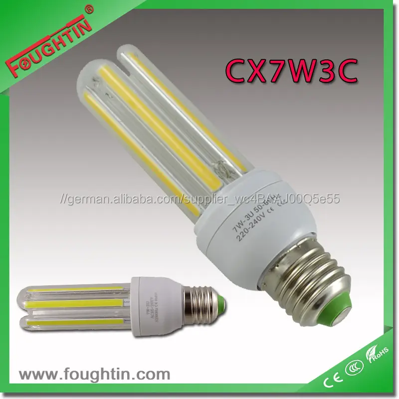 3U 7 Watt LED COB lampe B22 E27 LED energiesparlampen reparatur