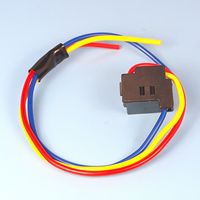 H4 3-Pin Elektronischer Flachkabeladapter JST-Steckverbinder 12V PVC-Isolierung Blanker Kupferleiter ISO für 2,0/2,54