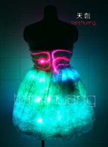 2016 led luz traje <span class=keywords><strong>de</strong></span> <span class=keywords><strong>halloween</strong></span> para adultos traje <span class=keywords><strong>de</strong></span> estilo casero - Product Image 6