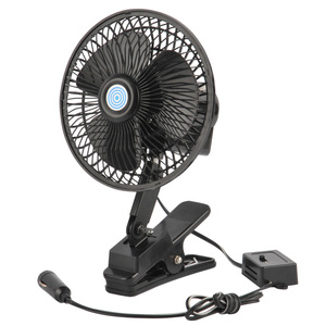 RV Lkw Sommer Kühl Tragbare 12 V 24 V DC Oszillierende 6 "Auto Fan