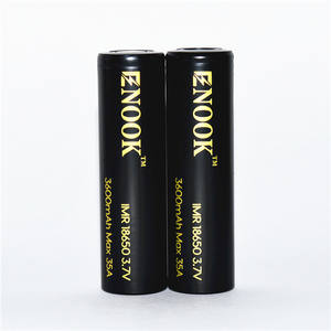 Neue version von enook!!! 18650 3600 mah 3,7 v 35A zylinder lithium-ionen-akku für verdampfer und taschenlampe - Product Image 3