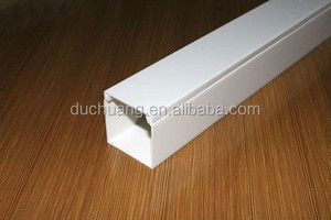 รางครอบสายไฟฟ้าพีวีซี ป้องกันสายไฟ รางพลาสติก รางสายไฟพีวีซี - Product Image 5