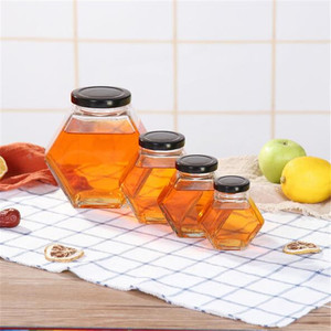 Frasco <span class=keywords><strong>de</strong></span> cristal <span class=keywords><strong>de</strong></span> miel con logo personalizado, vacío, hexagonal, personalizado, 350ml, venta <span class=keywords><strong>al</strong></span> <span class=keywords><strong>por</strong></span> <span class=keywords><strong>mayor</strong></span> - Product Image 2