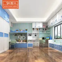 Muebles de dormitorio personalizados modernos, ropa de madera, diseños de mirah para niños