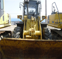 Gebrauchte k-omatsu wa100-3 Radlader, niedriger Preis gebrauchte k-omatsu Radlader wa100-3