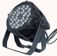 Projecteurs DJ Lumineux 18x12W RGBW 4-en-1 DMX d'Intérieur Lumières de Scène Projecteur LED Par pour Décoration de Mariage