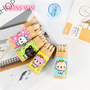 Đồ Dùng Học Tập Văn Phòng Phẩm Khuyến Mãi Bộ Bút Chì Mini Màu Gỗ Khác Nhau Cho Trẻ Em - Product Image 4