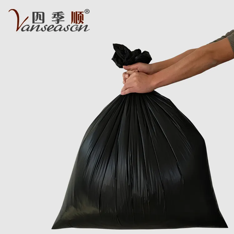 Hochwertiger biologisch abbaubarer wasserdichter Plastikmüll sack