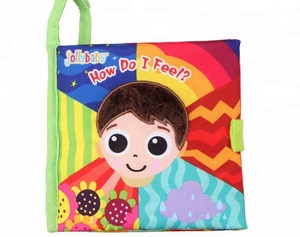 Peluche panno morbido libro giocattolo per bambini e bambine educativo diario del giorno del bambino regalo - Product Image 3