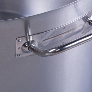 Marmite à soupe et à bouillon de style américain en acier inoxydable, fond composite à 3 couches, 100 l, grande capacité, 30 gallons - Product Image 3