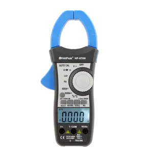 HoldPeak 1000A True RMS diagnose-tool Auto Range Digital Clamp Meter multimeter Kondensator Temperatur 6000 Zählt w/ Dual LCD