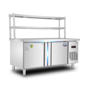 2/4/6 puertas de acero inoxidable congelador vertical cocina comercial nevera restaurante congelador refrigerador enfriador - Product Image 4