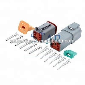 Hot Aanbieding Dt Serie Deutsch Connector 4pin 4Pole 4way Mannelijke Vrouwelijke Dt06-4S DT04-4P - Product Image 2