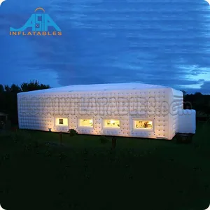Led Light Camping Inflatable Marquee Advertising Tent Blow Up Cube Tent