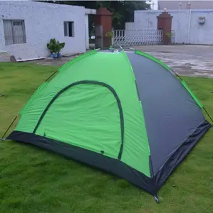 1-2 خيمة شخص طبقة واحدة، البوليستر طبقة مزدوجة خيمة، خيمة التخييم في الهواء الطلق