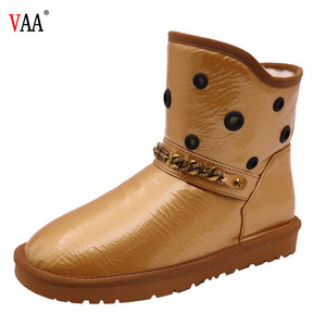 AN-CF-90 PU e Faux Fur di Inverno <span class=keywords><strong>Neve</strong></span> <span class=keywords><strong>Stivali</strong></span> Bambini Ragazze - Product Image 1