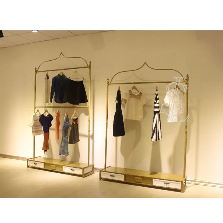 Simple & Modern เสื้อผ้า Racks ออกแบบจากประเทศจีนโรงงานซัพพลายเออร์