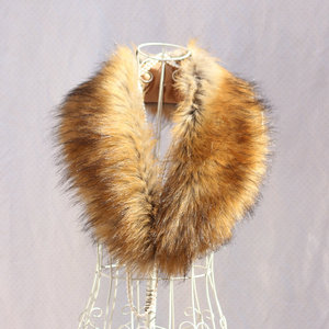 Abrigos de invierno, collares de piel de imitación alta - Product Image 5