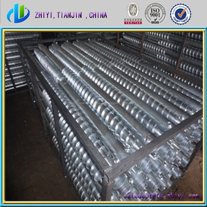 Hi-q por inmersión en caliente galvanizado tornillo pila y polo tornillo y <span class=keywords><strong>pica</strong></span> de <span class=keywords><strong>tierra</strong></span> anchor hacer in China - Product Image 6