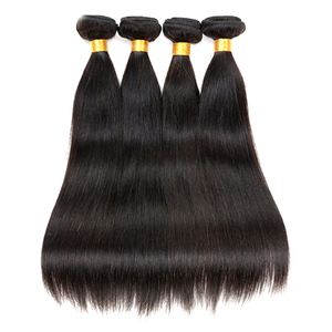Precio de fábrica sin procesar humano del trenzado del pelo de la trama a granel - Product Image 6
