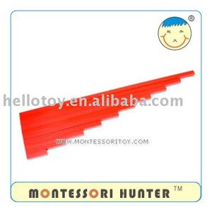 Premium <span class=keywords><strong>rouge</strong></span> tiges Montessori de jouet éducatif - Product Image 1