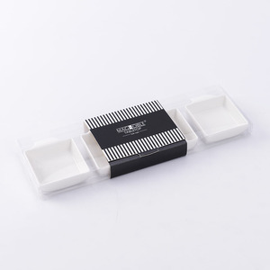 La cena de pescado blanco en forma de salsa platos <span class=keywords><strong>Tapas</strong></span> en conjunto con el embalaje de la caja de Color - Product Image 4