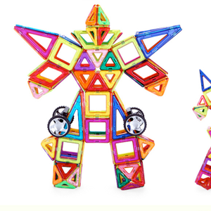Lernspiel zeug Beliebteste Intelligenz Magnet block Spielzeug DIY Spielzeug Magnet bausteine - Product Image 1