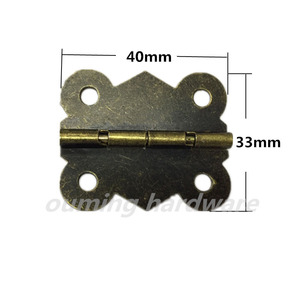 40x33mm bronzo antico grande metallo 90 gradi cerniera <span class=keywords><strong>per</strong></span> <span class=keywords><strong>mobili</strong></span> - Product Image 4