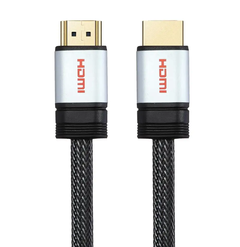 4K Premium HDMI kablo tipi bir erkek ile 2160P 1080P yüksek hızlı Ethernet 3D ARC HDMI 1.4 2.0 sürüm kablosu