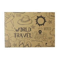 Mapas Vintage Scrapbook papel 20*20 Scrapbooking páginas: Arte Decorativo papeles antiguo mapa