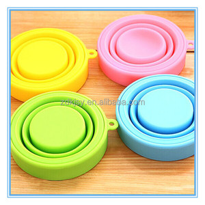 Taza Menstrual de silicona plegable ecológica, taza esterilizadora, venta al por mayor - Product Image 2
