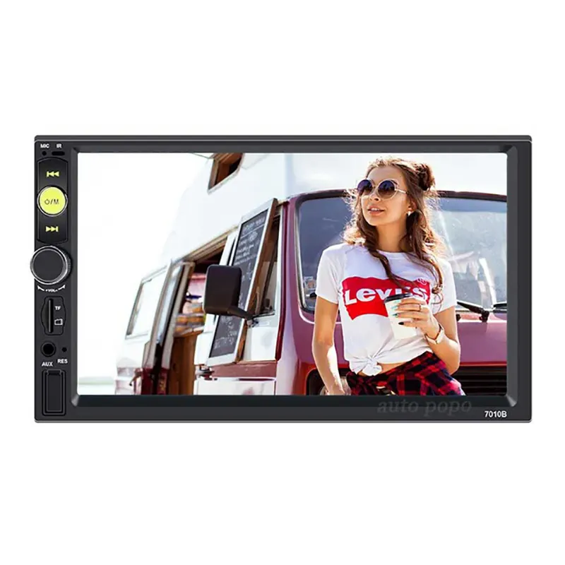 Radio con gps Para coche, reproductor con android 7010B, 2 din, dvd, universal