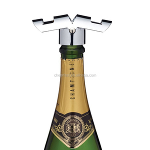 รักษา Fizz จุกขวดสเตนเลสสีเงินแบบมืออาชีพ,ที่ปิดผนึกแบบเป็นประกาย <span class=keywords><strong>Cava</strong></span> จุกขวดโลหะสีแชมเปญ - Product Image 5