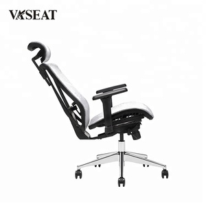Alto respaldo ergonómico sillón silla de <span class=keywords><strong>oficina</strong></span> de malla con reposacabezas - Product Image 4