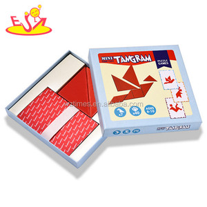 2017 del commercio all'ingrosso migliore bambini mente creativa <span class=keywords><strong>puzzle</strong></span> <span class=keywords><strong>tangram</strong></span> di legno pezzi W11D006 - Product Image 4