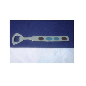 Fancy Modern Vantage Acero inoxidable Aspecto clásico Diseño simple Abrebotellas Alta calidad Moderno Brillante Polaco Abrebotellas - Product Image 1