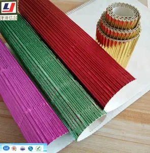 single wall or double wall corrugated paper roll