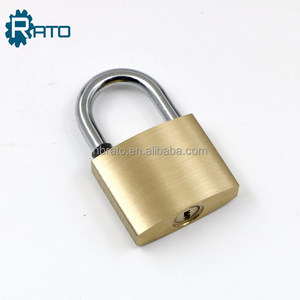 40mm ordinateur <span class=keywords><strong>dimple</strong></span> <span class=keywords><strong>key</strong></span> cadenas en laiton - Product Image 5