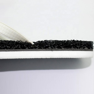 Commercio all'ingrosso oem divertente pvc Massaggio di gomma nero noodle flop di vibrazione della spiaggia spugna, della novità bianco erba noddle pantofole per unisex - Product Image 6