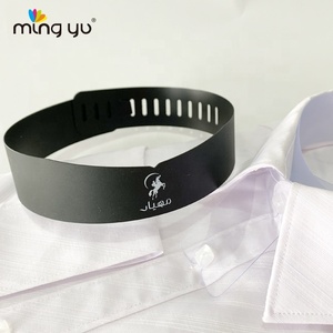 하이 퀄리티 의류 포장 플라스틱 PVC 셔츠 칼라 밴드 - Product Image 6