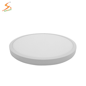 Luz de techo de diseño moderno para dormitorio, <span class=keywords><strong>panel</strong></span> de <span class=keywords><strong>superficie</strong></span> <span class=keywords><strong>LED</strong></span> ultrafino de 28mm, 3500lm, blanco cálido para sala de estar interior, lámpara de aluminio - Product Image 5
