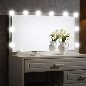 <strong>Vanity</strong> <strong>Light</strong> Mirror LED <strong>Lights</strong> for Mirror with 10 Dimmable Bulbs 3 Colors <strong>Light</strong> Strip for Bedroom Makeup Table Set - Product Image 6