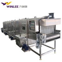 Pasteurisateur automatique de tunnel de chauffage de vapeur pour la machine de pasteurisation de jus de bouteille/canettes/bocaux en verre de bière