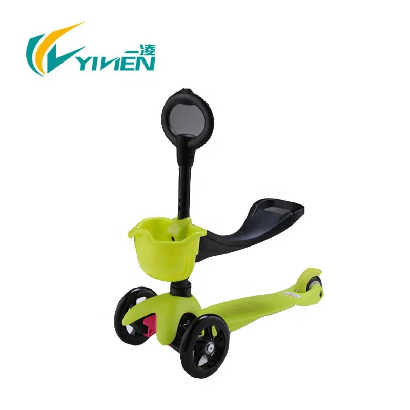 Children kids scooter with three wheel plastic scooter for kids