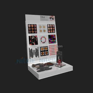 Acrilico controsoffitto <span class=keywords><strong>tester</strong></span> trucco <span class=keywords><strong>display</strong></span> acrilico espositore di cosmetici - Product Image 2