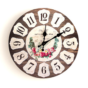 <span class=keywords><strong>Orologio</strong></span> <span class=keywords><strong>da</strong></span> <span class=keywords><strong>Parete</strong></span> in Legno Dipinto a Mano Classico <span class=keywords><strong>Marca</strong></span> FQ - Product Image 6