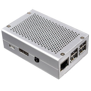 <strong>Raspberry</strong> <strong>Pi</strong> <strong>3</strong> Aluminum Alloy Case Heat Protection Shell hot offer - Product Image 1