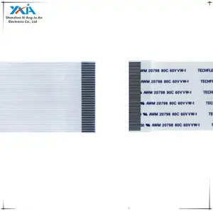 Bando 20624 E66085 1.25mm Pitch 17 Pin VW-1 FFC E Flat Flex Ribbon Cable