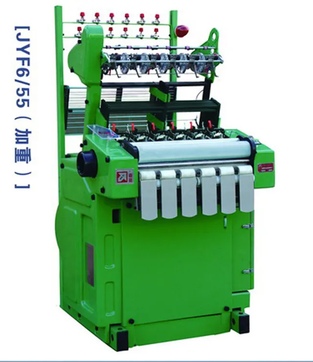 JIAYI BRAND JYF6/55 narrow fabric PP BELT needle loom machine BAG TAPE BELT/ TAPENEEDLE LOOM